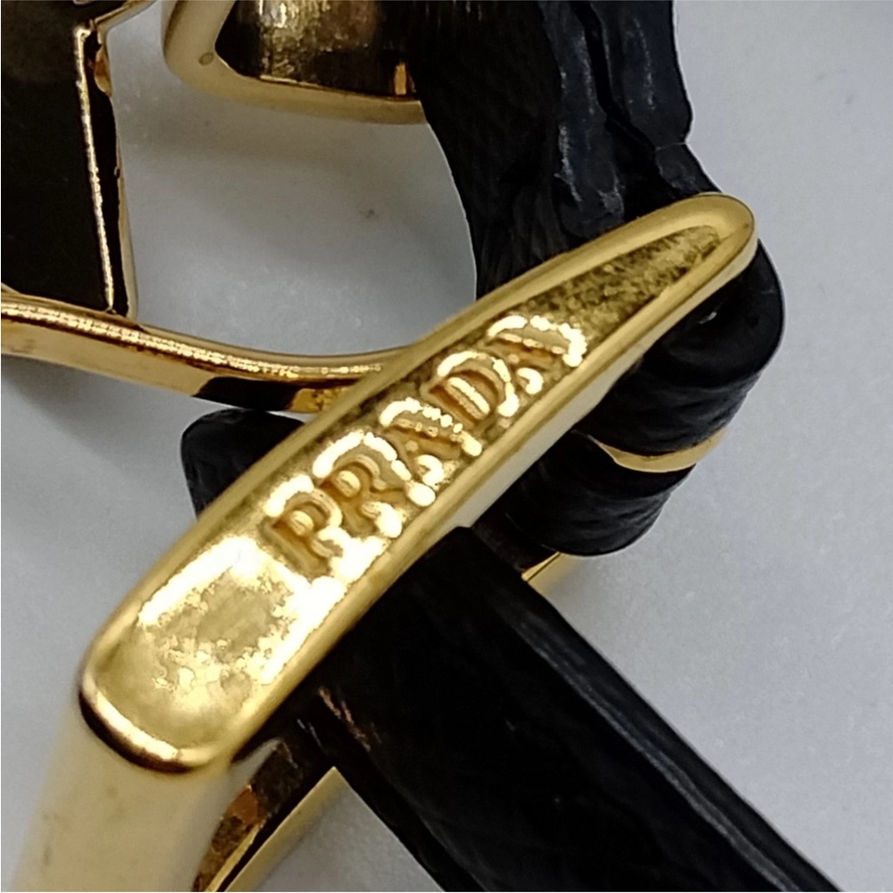 PRADA Saffiano Leather Bracelet - Picture 10 of 11
